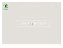 Tablet Screenshot of livingforest.org